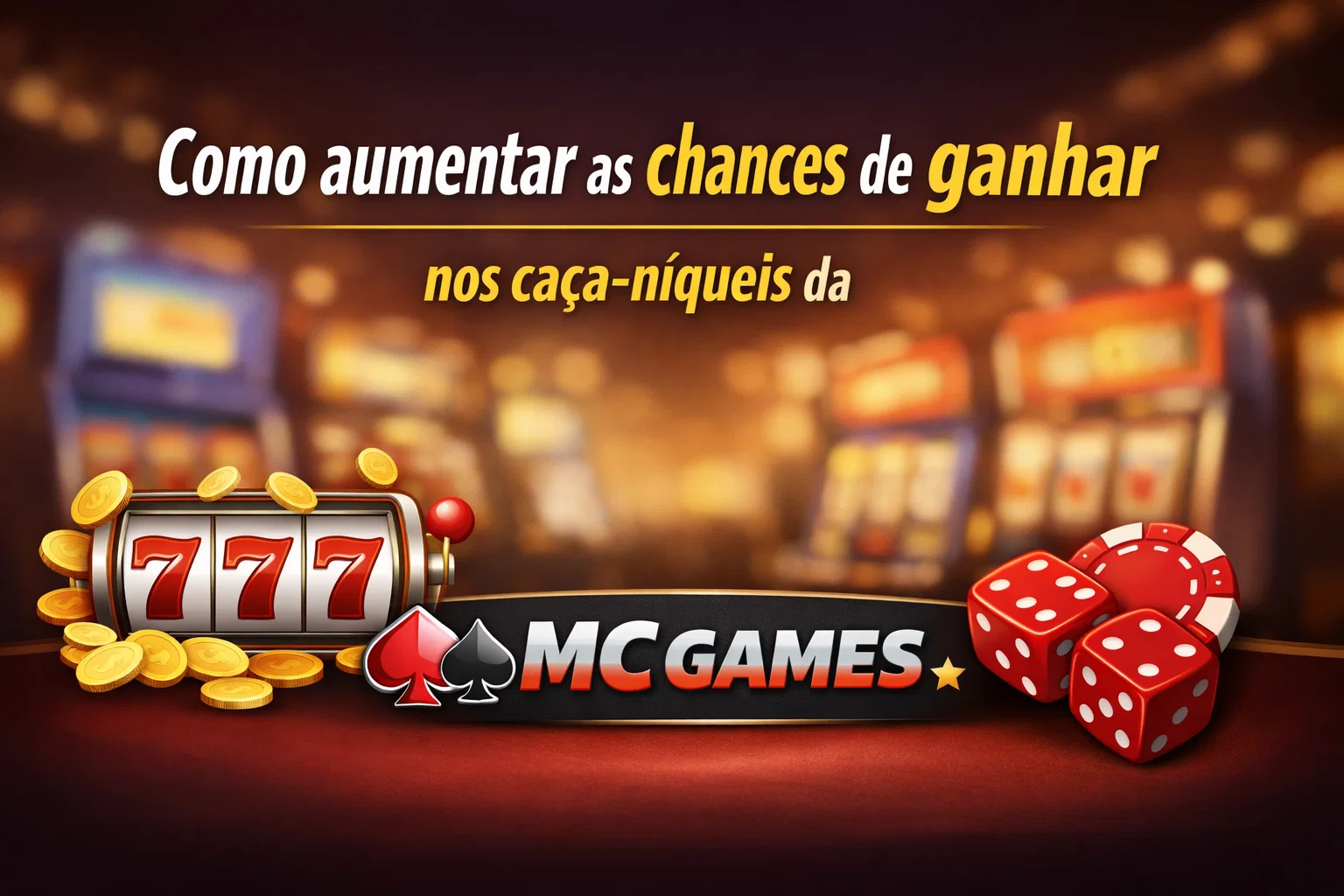 Como aumentar as chances de ganhar nos caça-níqueis da MC Games
